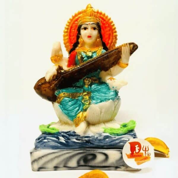 Marble Saraswati Idol