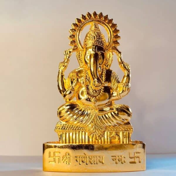 Metal Gold Ganesha