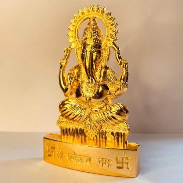 Metal Gold Ganesha