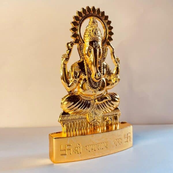 Metal Gold Ganesha