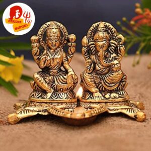 Brass Laxmi Ganesh Idols