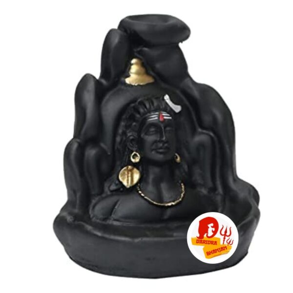 Smoke Adiyogi With 10 Insence Cone