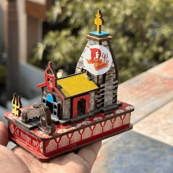 Wooden kedarnath 3D Model