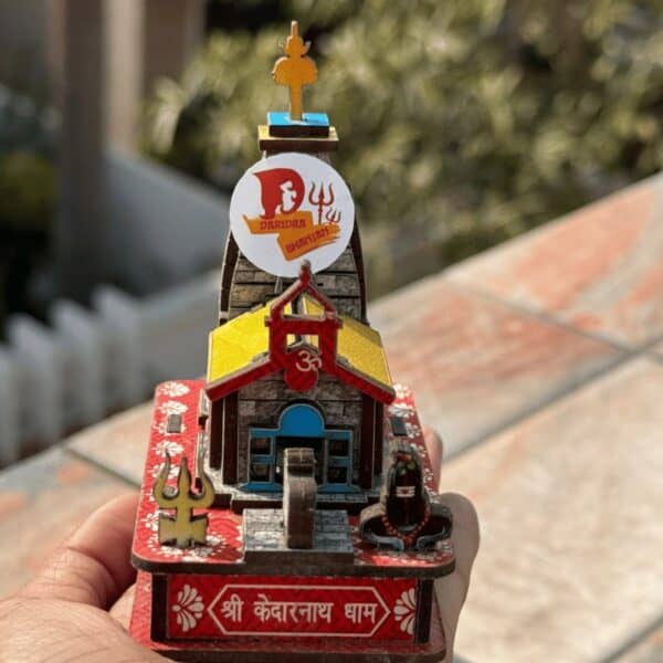 Wooden kedarnath 3D Model