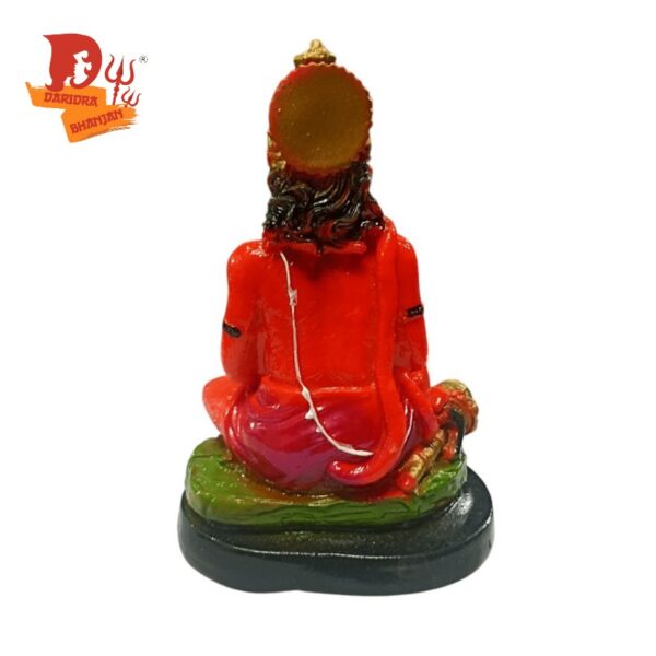 Orange sitting hanuman