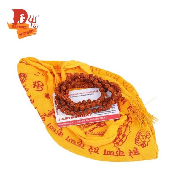 jaap Bag with Rudraksh mala