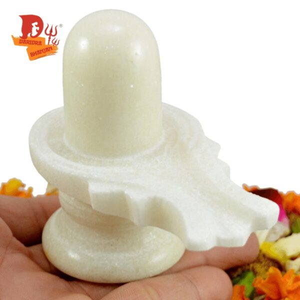 white shivling