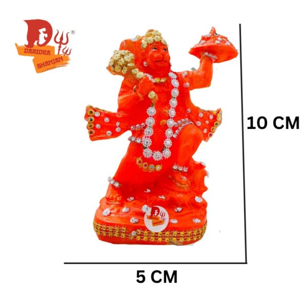 Stone orange Hanuman