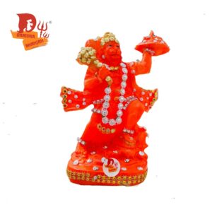 Stone orange Hanuman