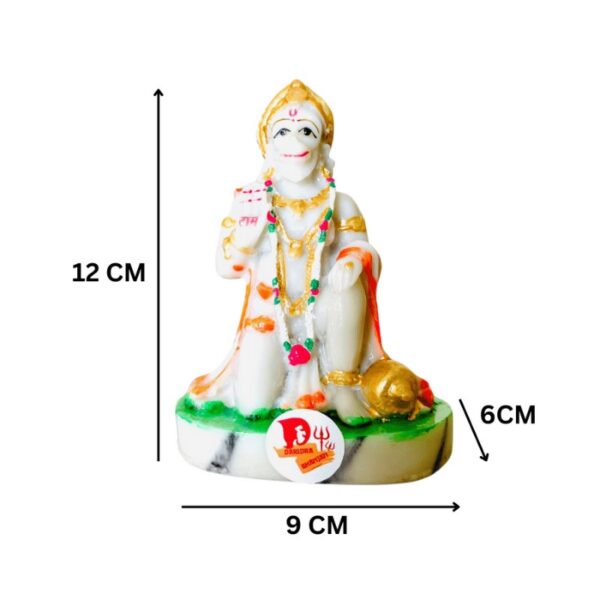 White Marble Hanuman