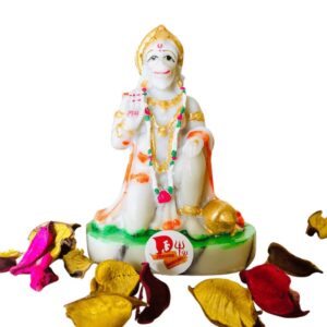 White Marble Hanuman